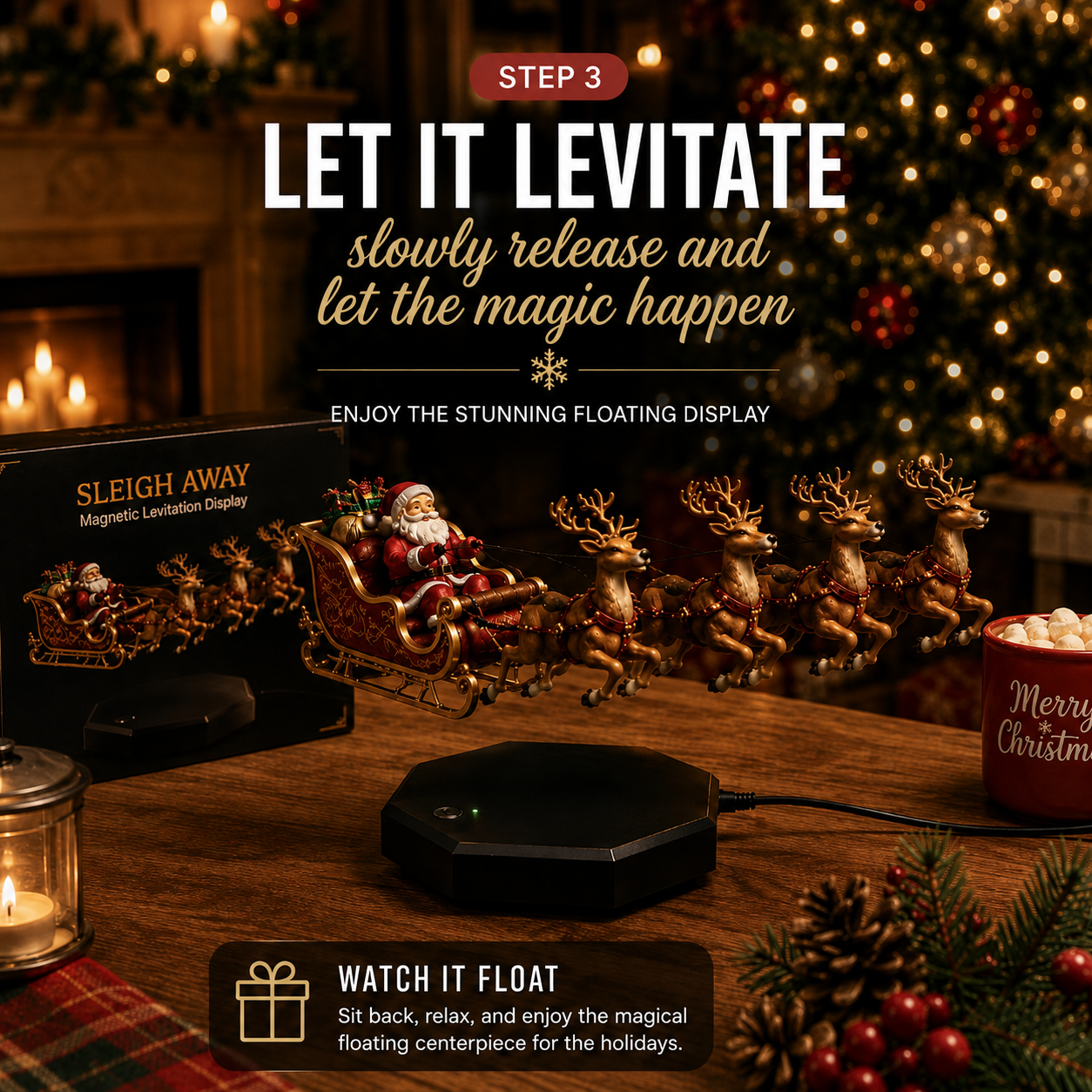 Merry Lift - Santa's Flying Sleigh